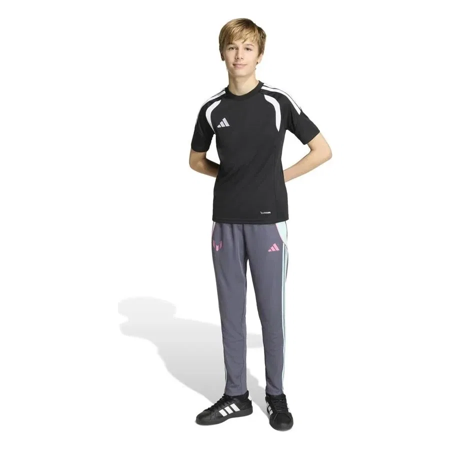 Спортивные штаны с эластичным поясом Messi PNT Y KD6403 adidas, Серый — фото 4