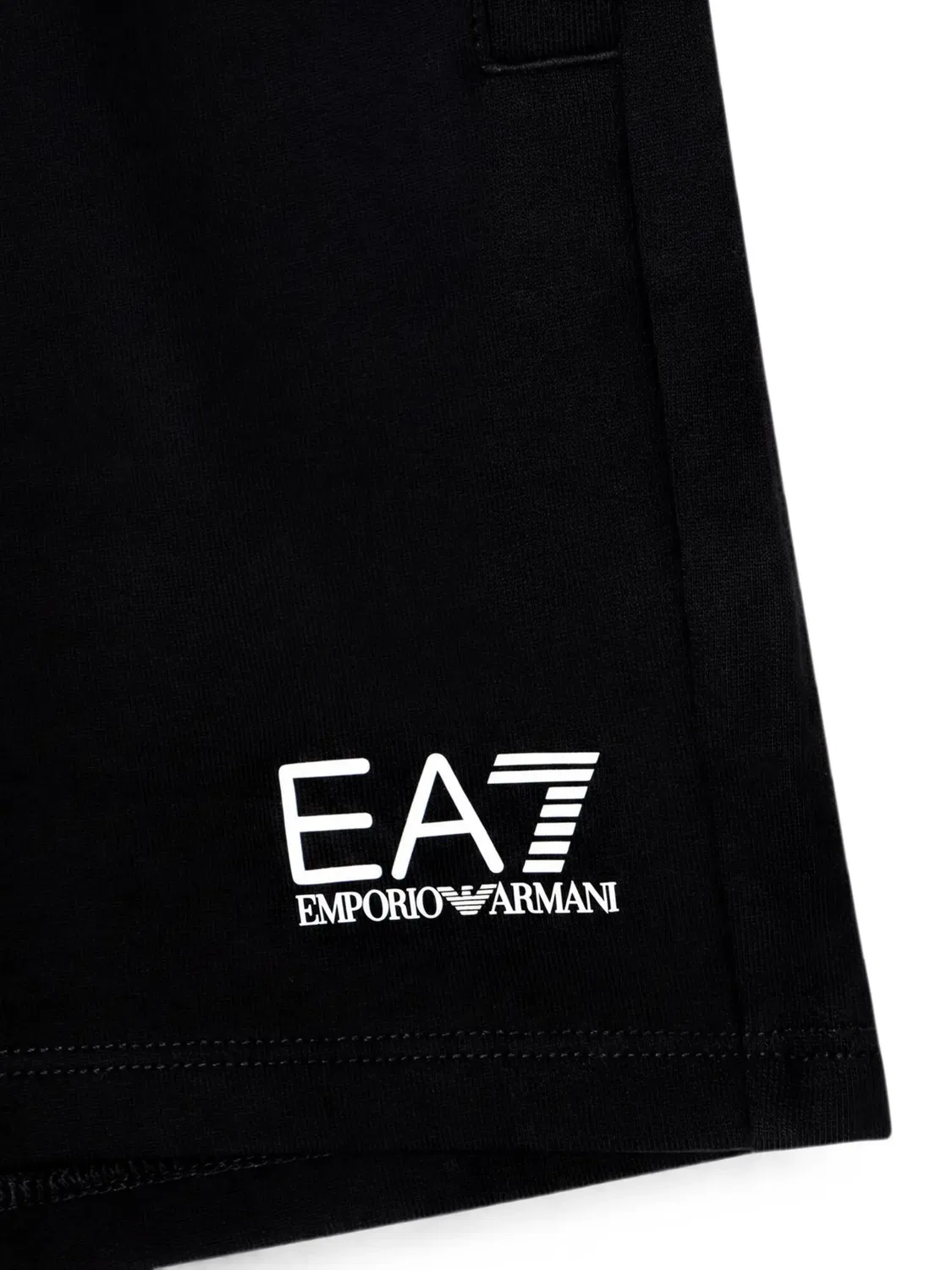 Шорты с логотипом Ea7 Emporio Armani, черный — фото 3
