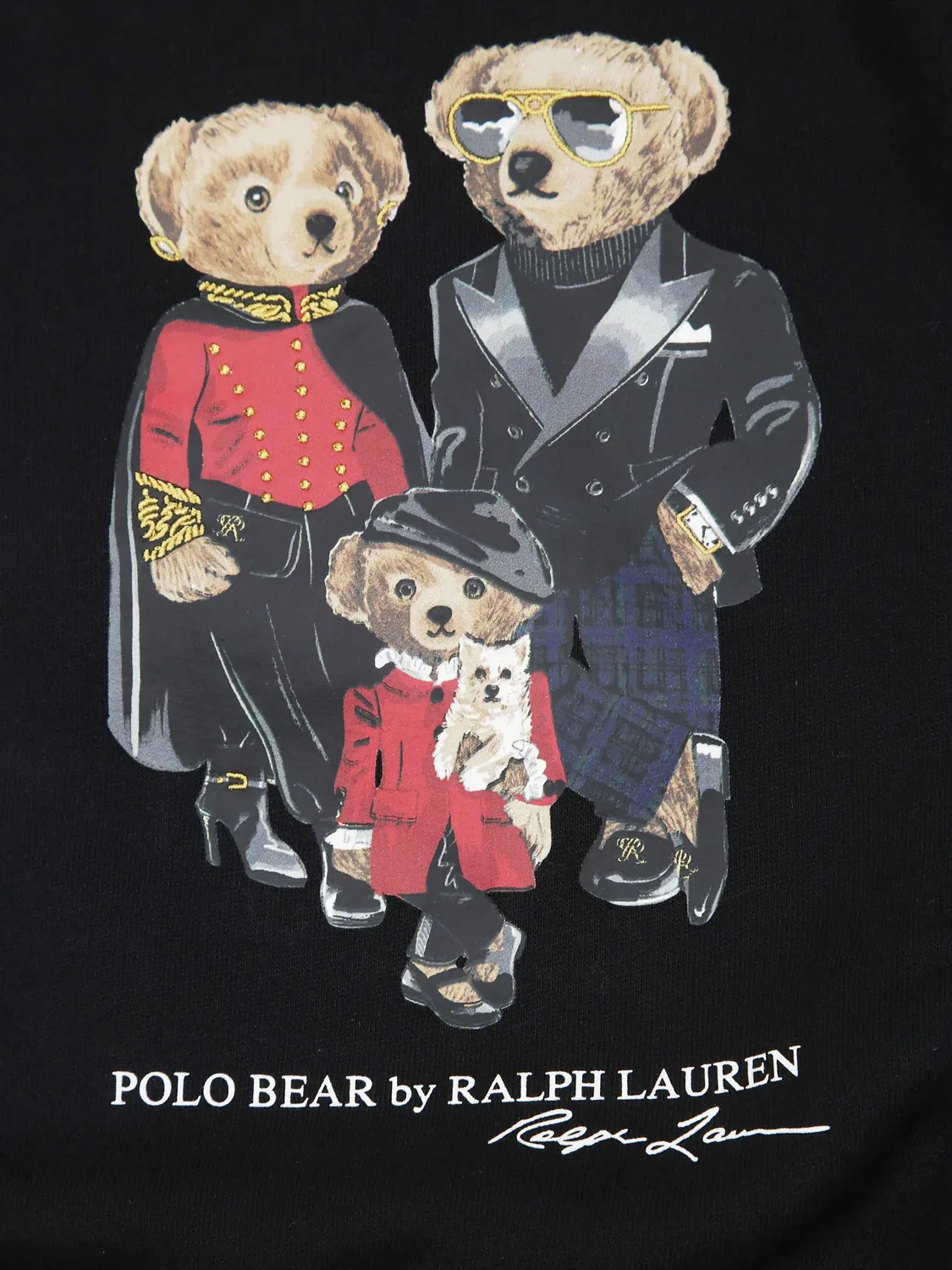 Polo Ralph Lauren Свитшот Polo Bear family черный — фото 2