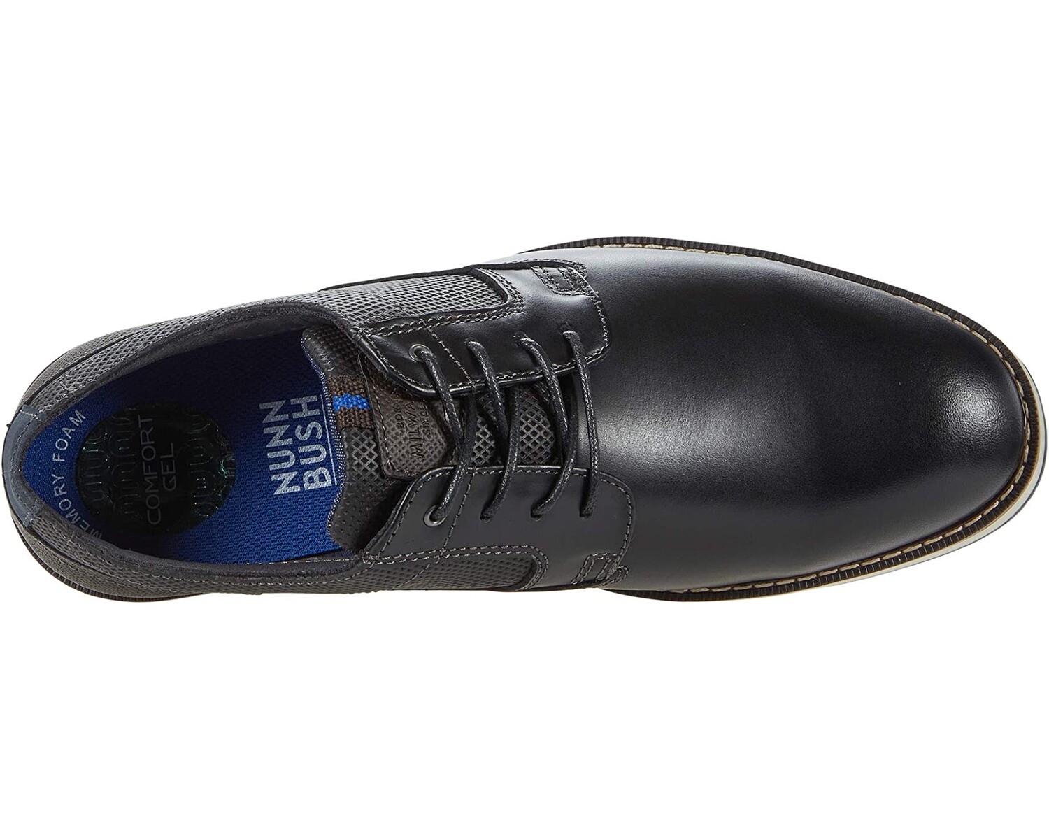 

Оксфорды Circuit Plain Toe Oxford Nunn Bush, черный