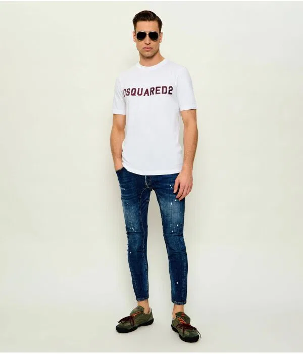 Мужская футболка Dsquared2, белый — фото 2