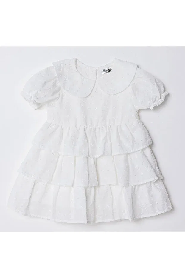Детское платье для девочек хлопковое Hellobaby baby girl berry belle dress Ebebek Hello Baby, White
