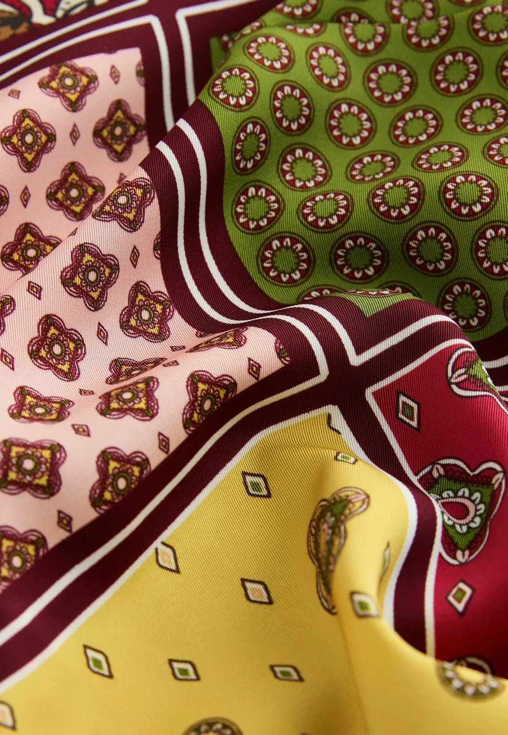 Рубашка с длинными рукавами - блузка на пуговицах Next, Multicoloured Scarf Print — фото 4