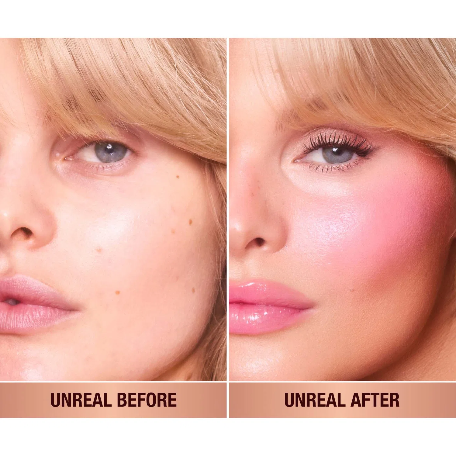 Румяна-стик с эффектом сияния Unreal Blush Healthy Glow Stick Charlotte Tilbury, Pinky Glow — фото 4