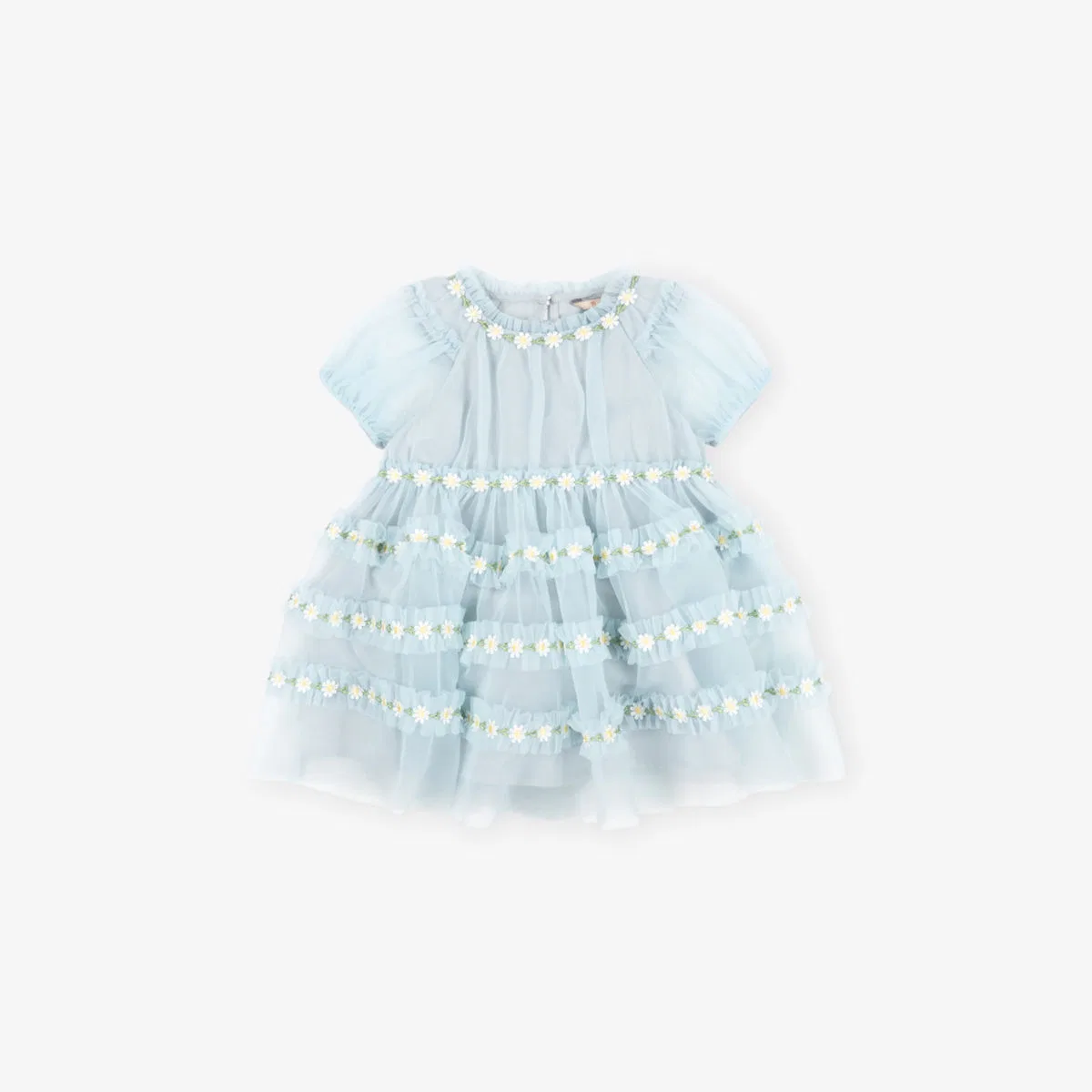 Платье Joelle с вышивкой, многоярусное, тканое, размер 18 месяцев - 8 лет Konges Slojd