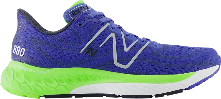 

Кроссовки Fresh Foam X 880v13 2E Wide 'Blue Pixel Green', синий