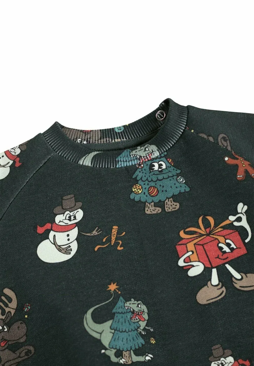 Диск, унисекс - толстовка Molo, Cartoony Xmas — фото 3