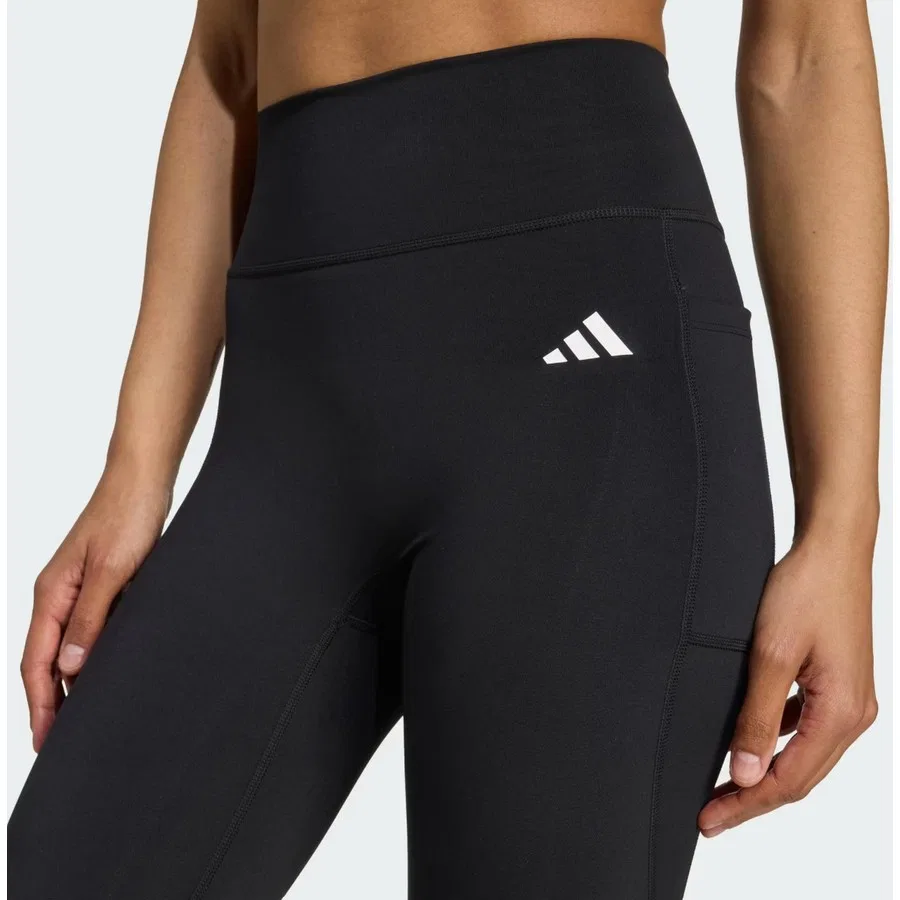 Леггинсы с длинным рукавом Opt Pow Ess 7/8 adidas, Черный — фото 4
