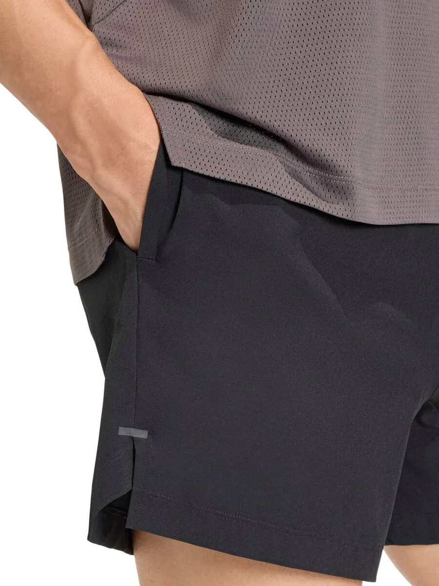 Спортивные брюки ADIDAS PERFORMANCE Regular Workout Pants 'D4T ESS' черного цвета — фото 4