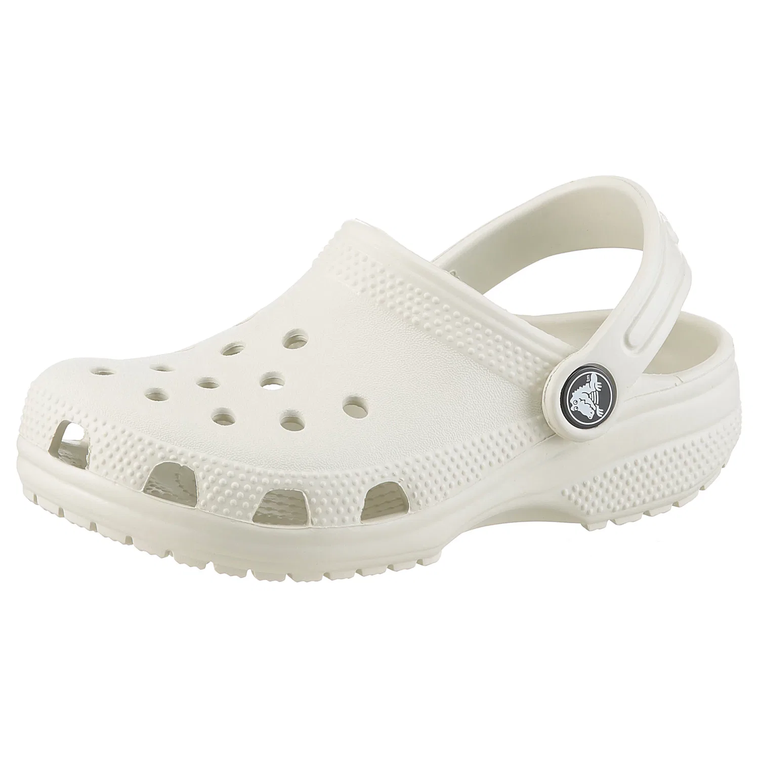 Детские летние сабо с отверстиями Crocs, Cream