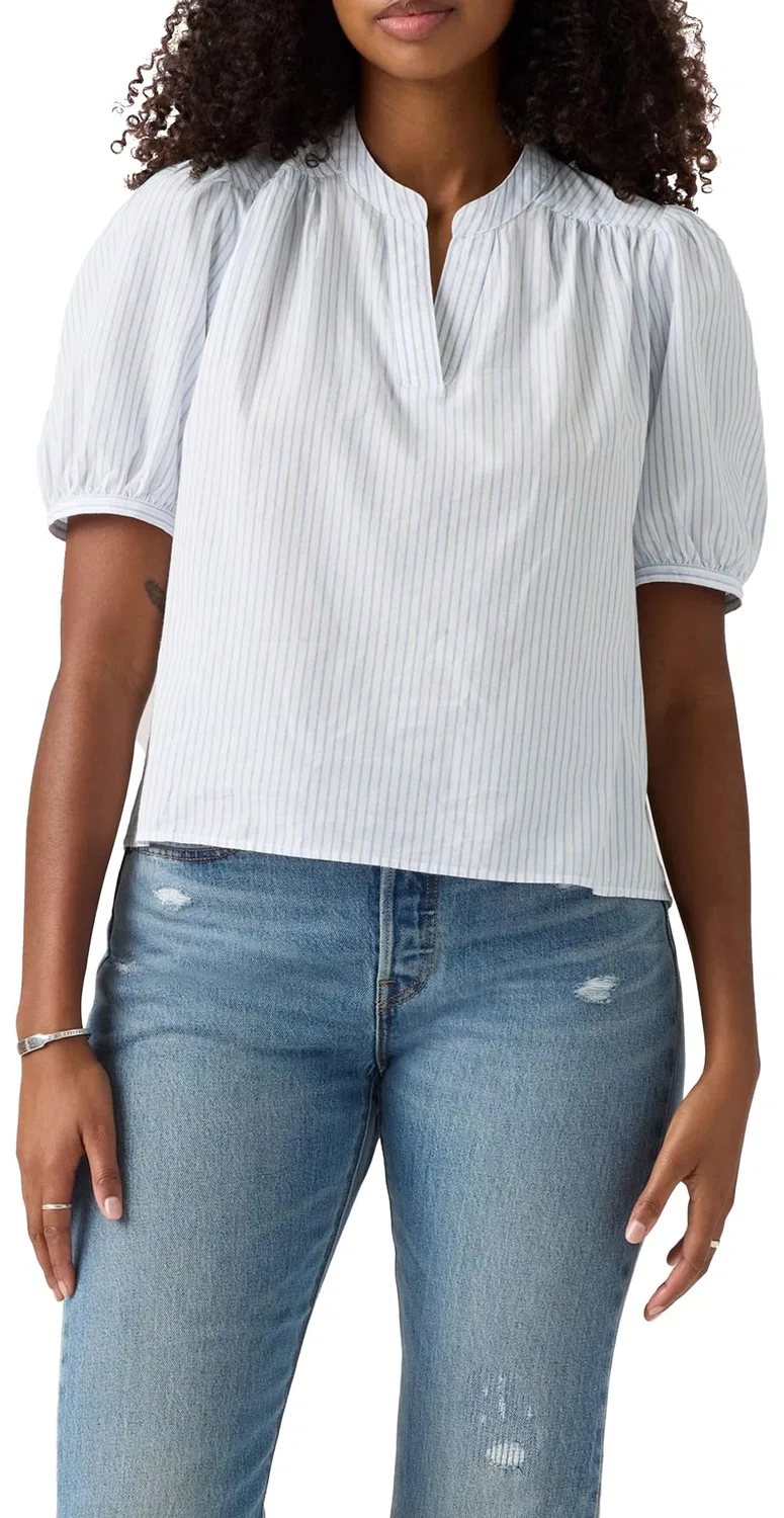 Женская блузка Amelie Levi's, Pixie Stripe V2 Blue