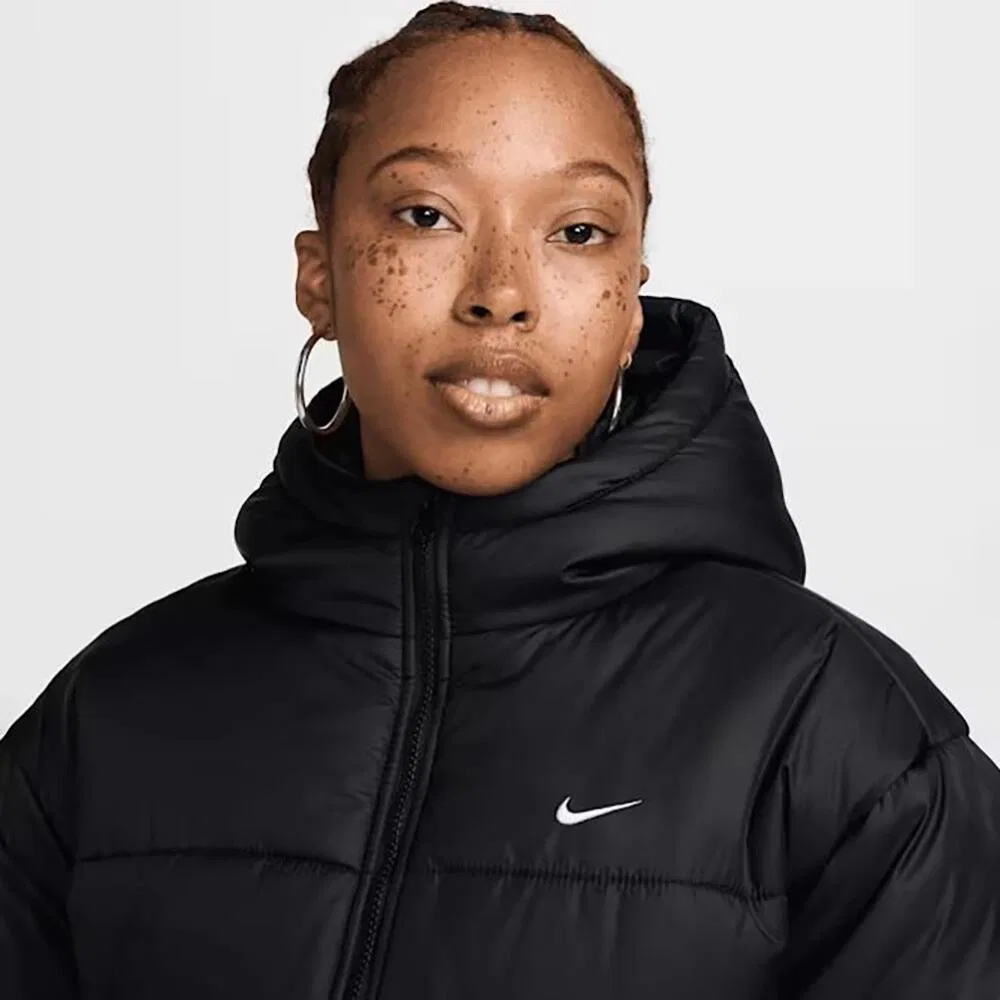 Женская утепленная парка Nike Classic Puffer, Черный — фото 4