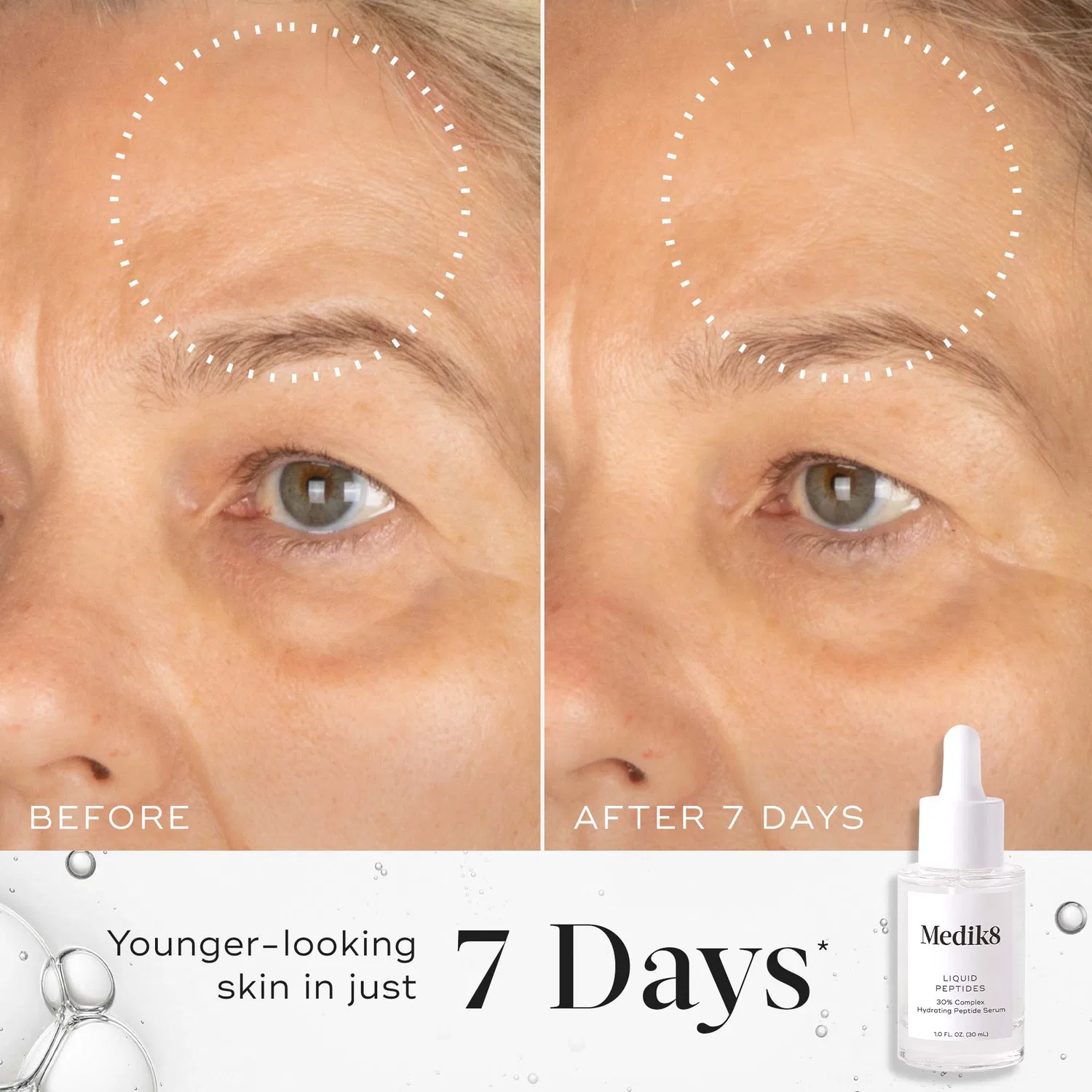 Сыворотка для лица с пептидами Liquid Peptides Medik8, 30 мл — фото 3