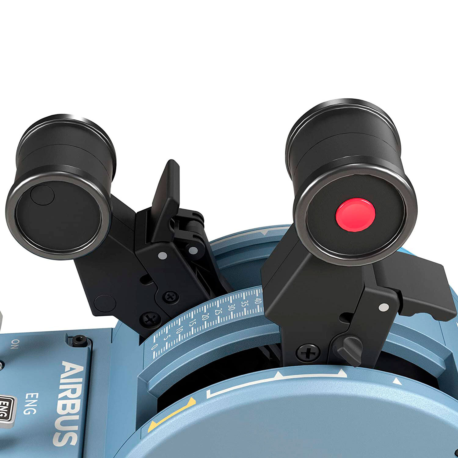 Джойстик Thrustmaster TCA Quadrant Airbus Edition, синий — фото 3