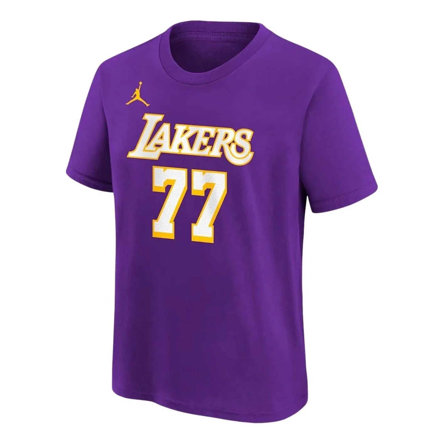 Детская футболка для баскетбола Luka Doncic Los Angeles Lakers Statement Edition NBA T-Shirt 'Field Purple' Nike, Field Purple — фото 2