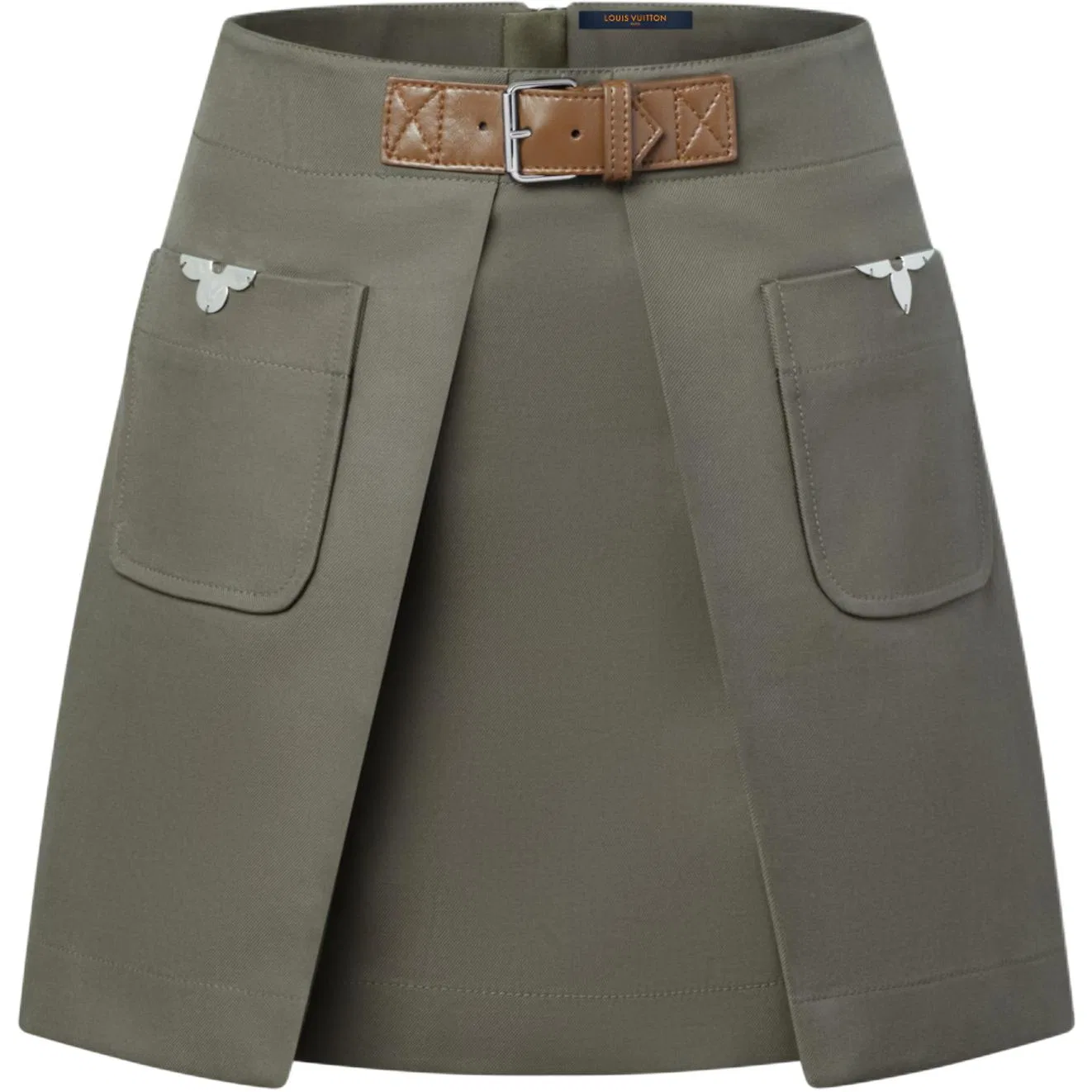 Юбка Casual Short Skirts Monogram LOUIS VUITTON зеленая