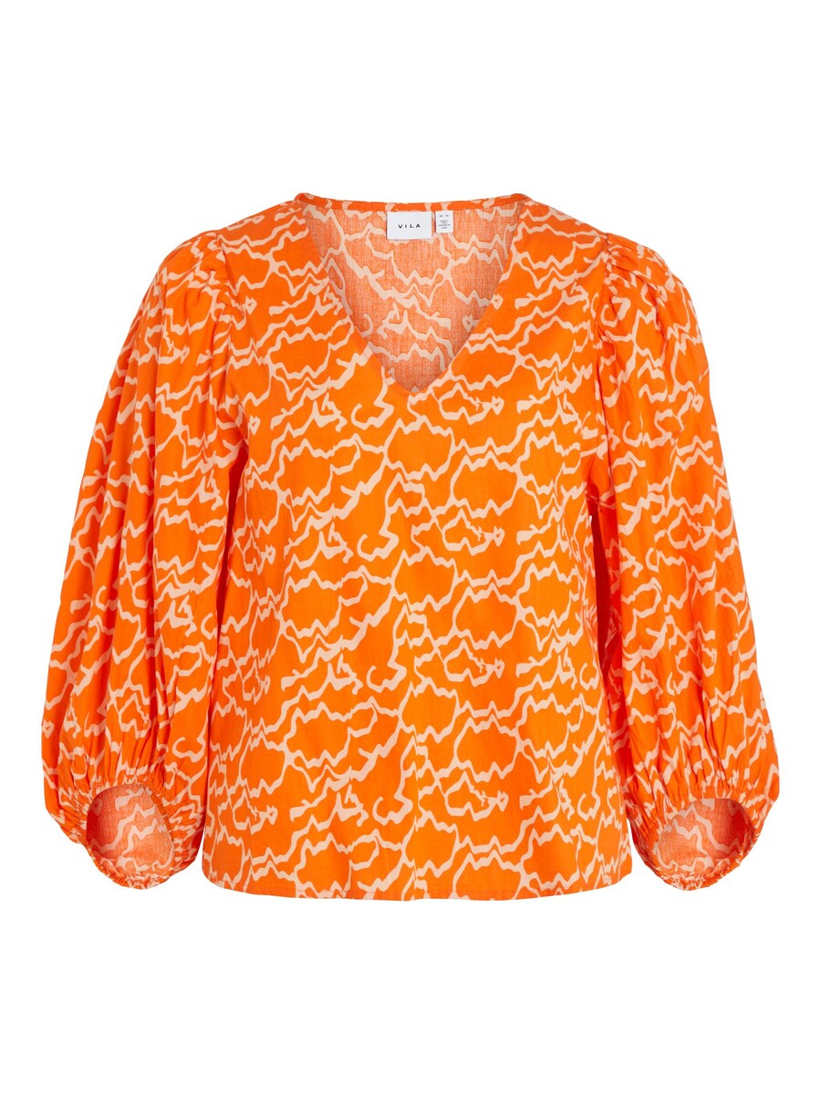

Блузка VILA Flora, цвет Orange red