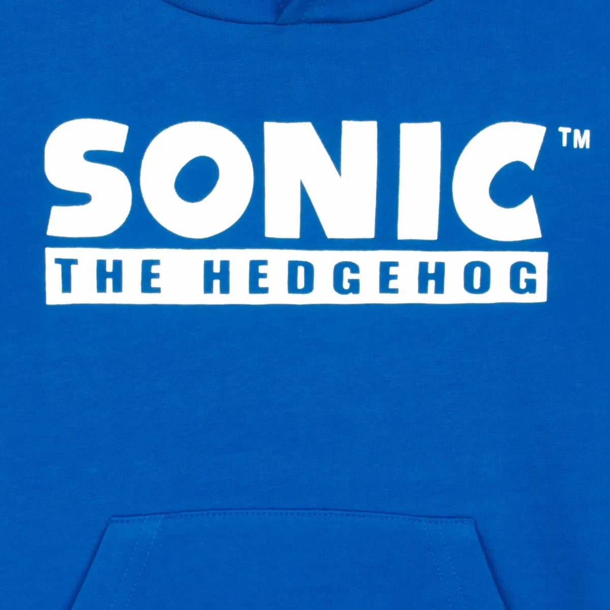 Детский худи с капюшоном и 3D ушами Sonic The Hedgehog, Blue — фото 3
