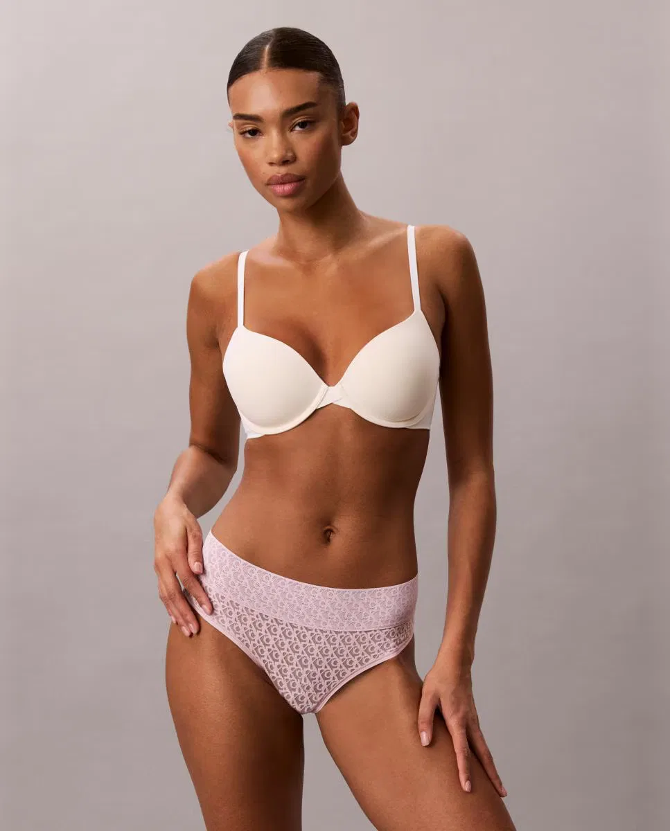 Бразильские трусики, Brasileña, Calvin Klein, розовый — фото 3