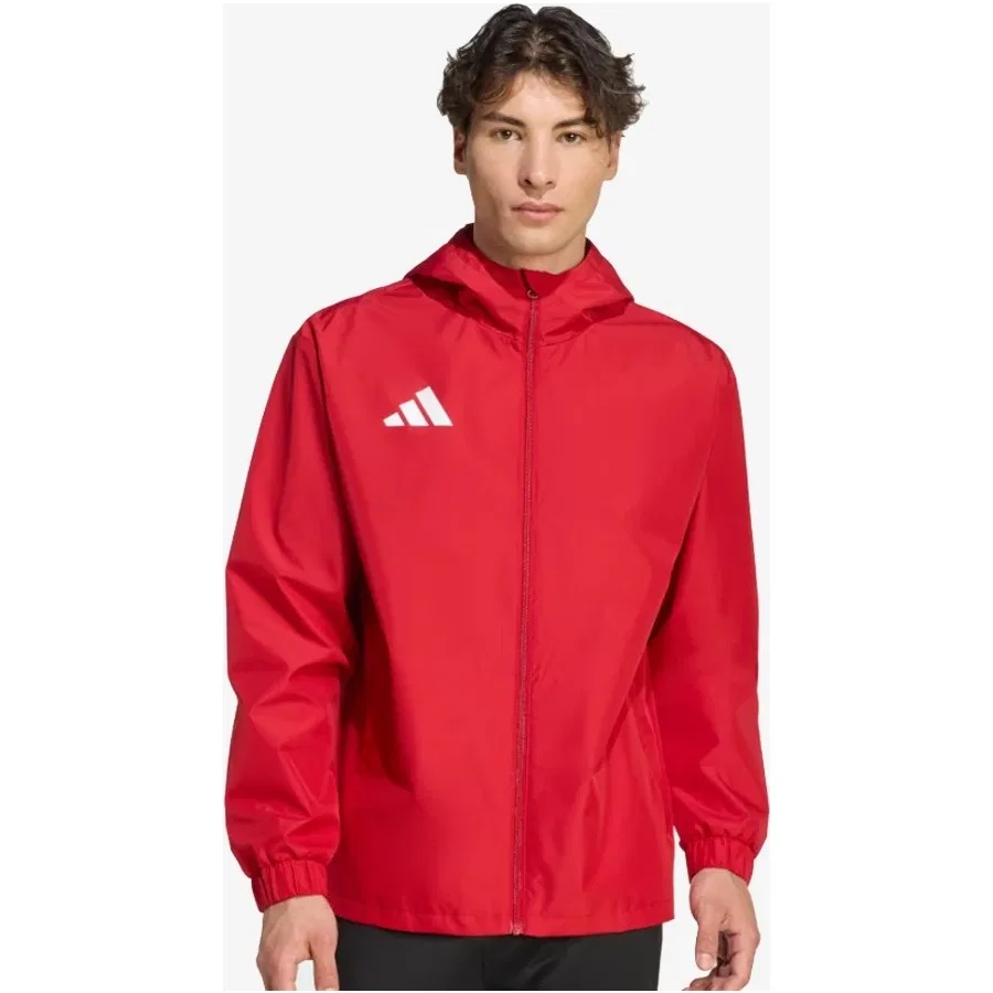 Мужская ветровка с водоотталкивающей пропиткой Entrada26 AW JKT adidas, Красный — фото 2