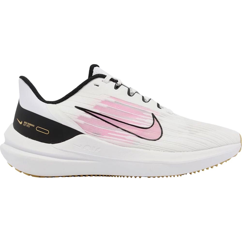 Кроссовки Nike Wmns Air Winflo 9 White Pink Spell, белый/розовый/черный