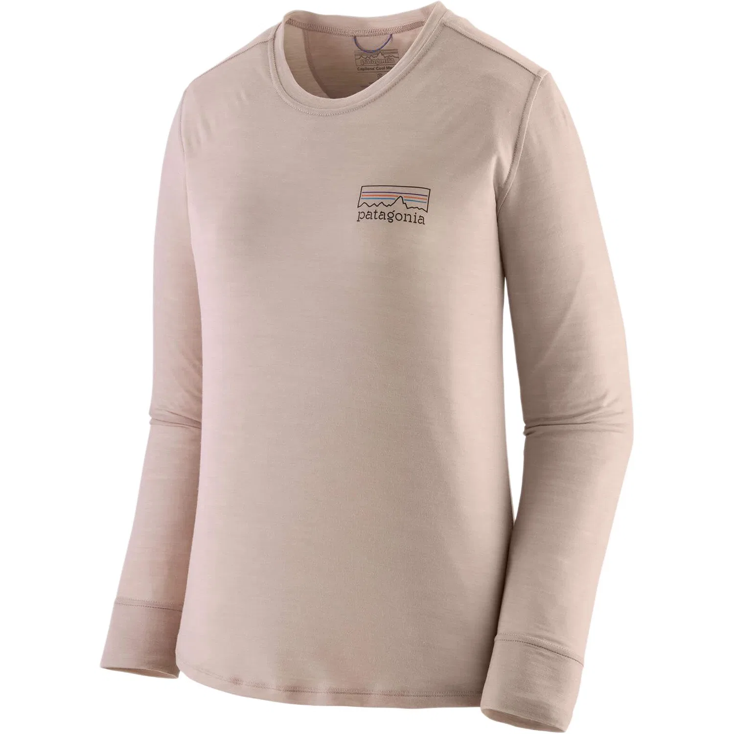 Женская футболка с длинным рукавом Patagonia, Mushroom Gray Brown/FZTP