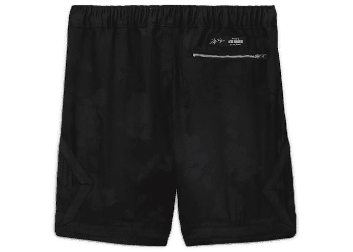 Мужские шорты с принтом Jordan x A Ma Maniere Jacquard Shorts, Black — фото 2