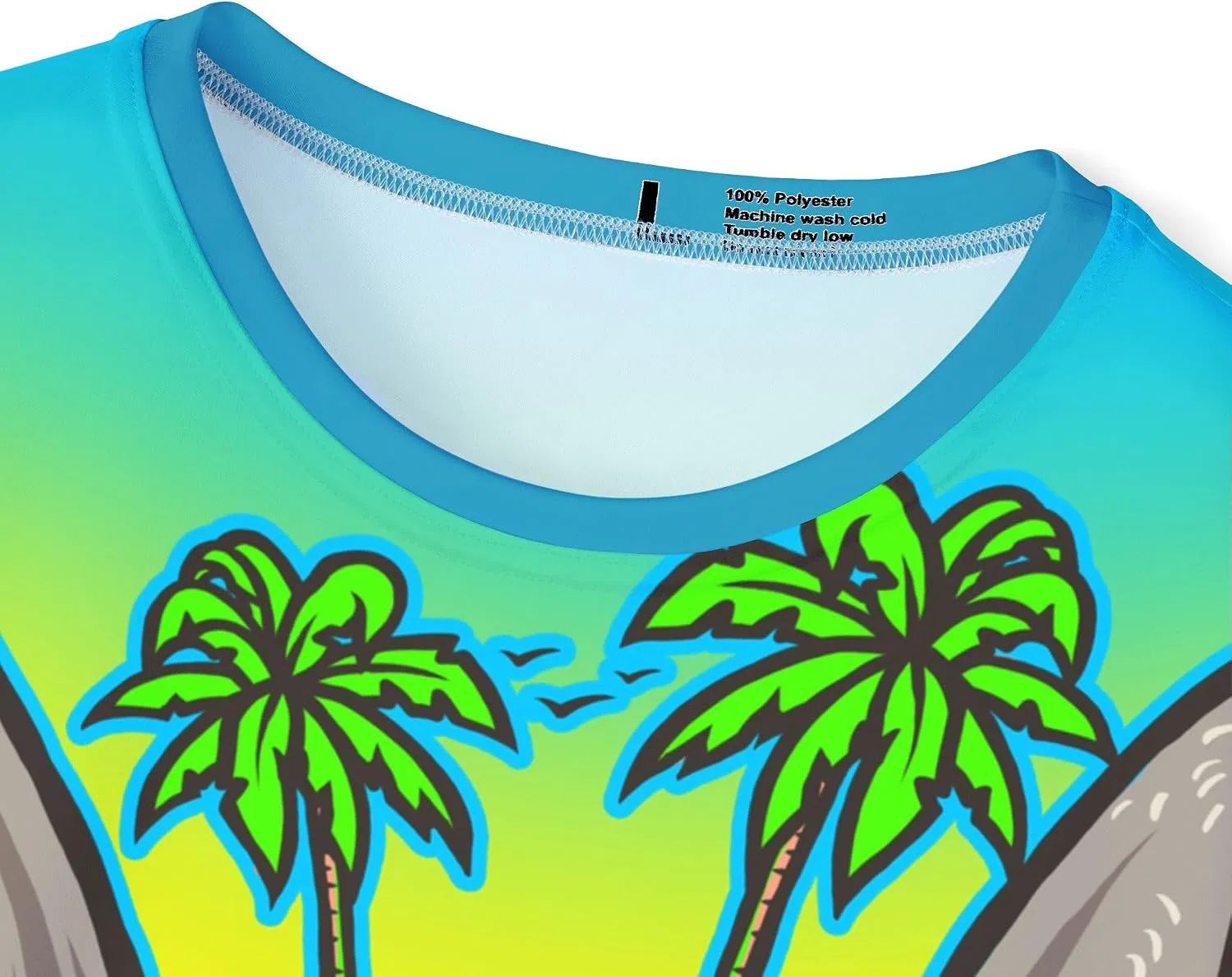 Футболка с принтом Tropical Donkey, Multicolor — фото 3