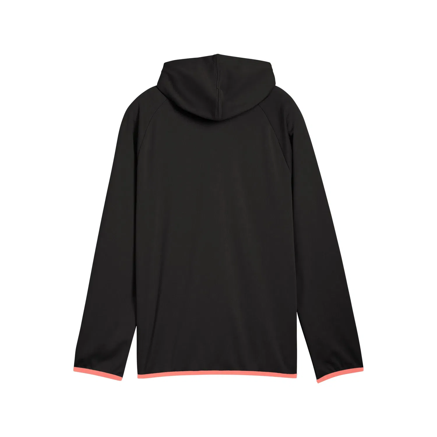 Детское худи Active Sports Lightweight Poly Hoodie Puma, Schwarz Orange Grau — фото 2