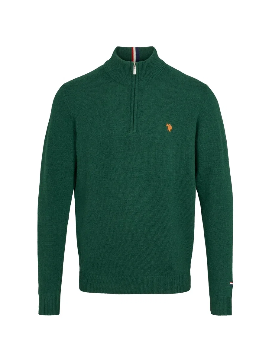 Свитер 'UMKevin' Зеленого цвета, US POLO ASSN U.S. Polo Assn.