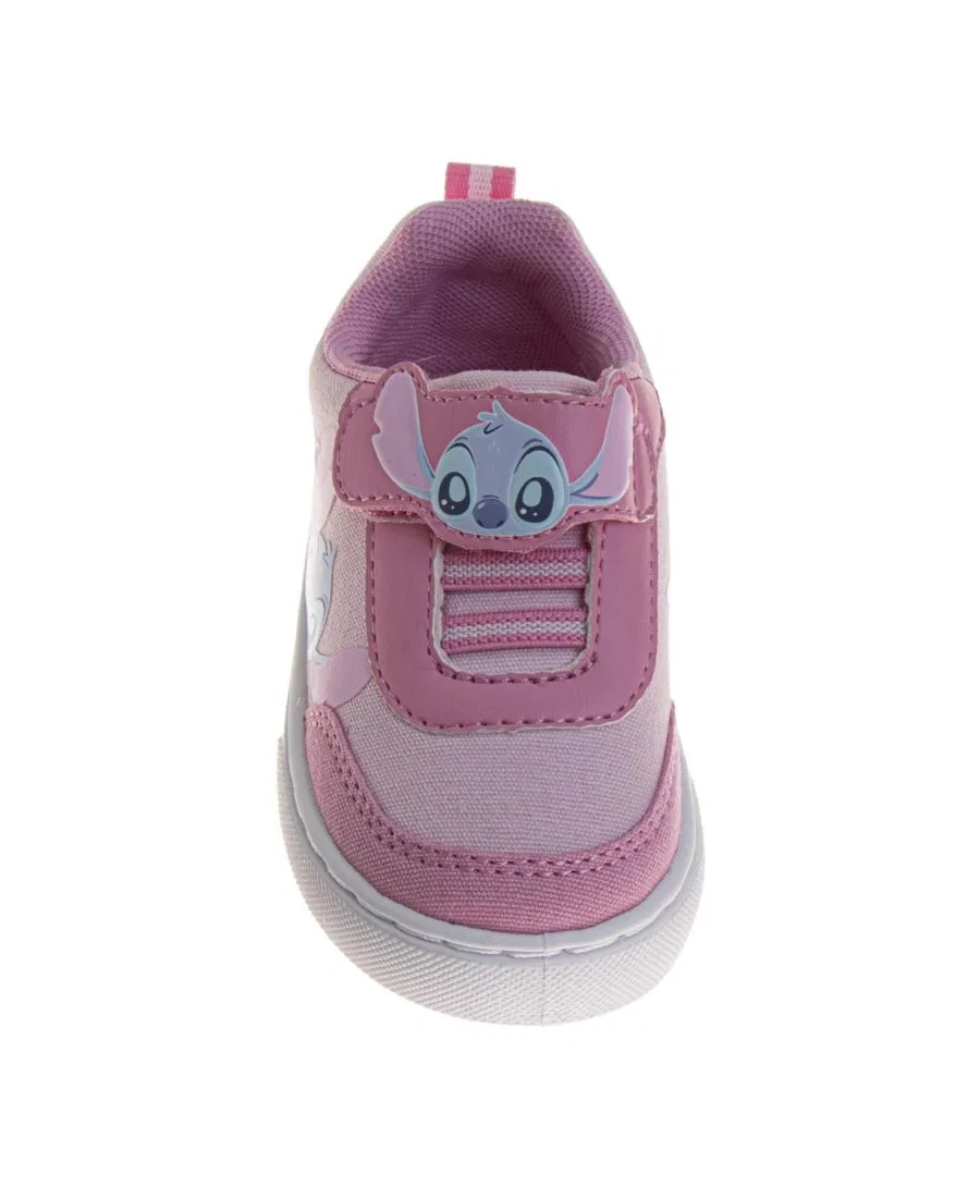 Кроссовки детские с принтом Stitch Disney, Pink — фото 3