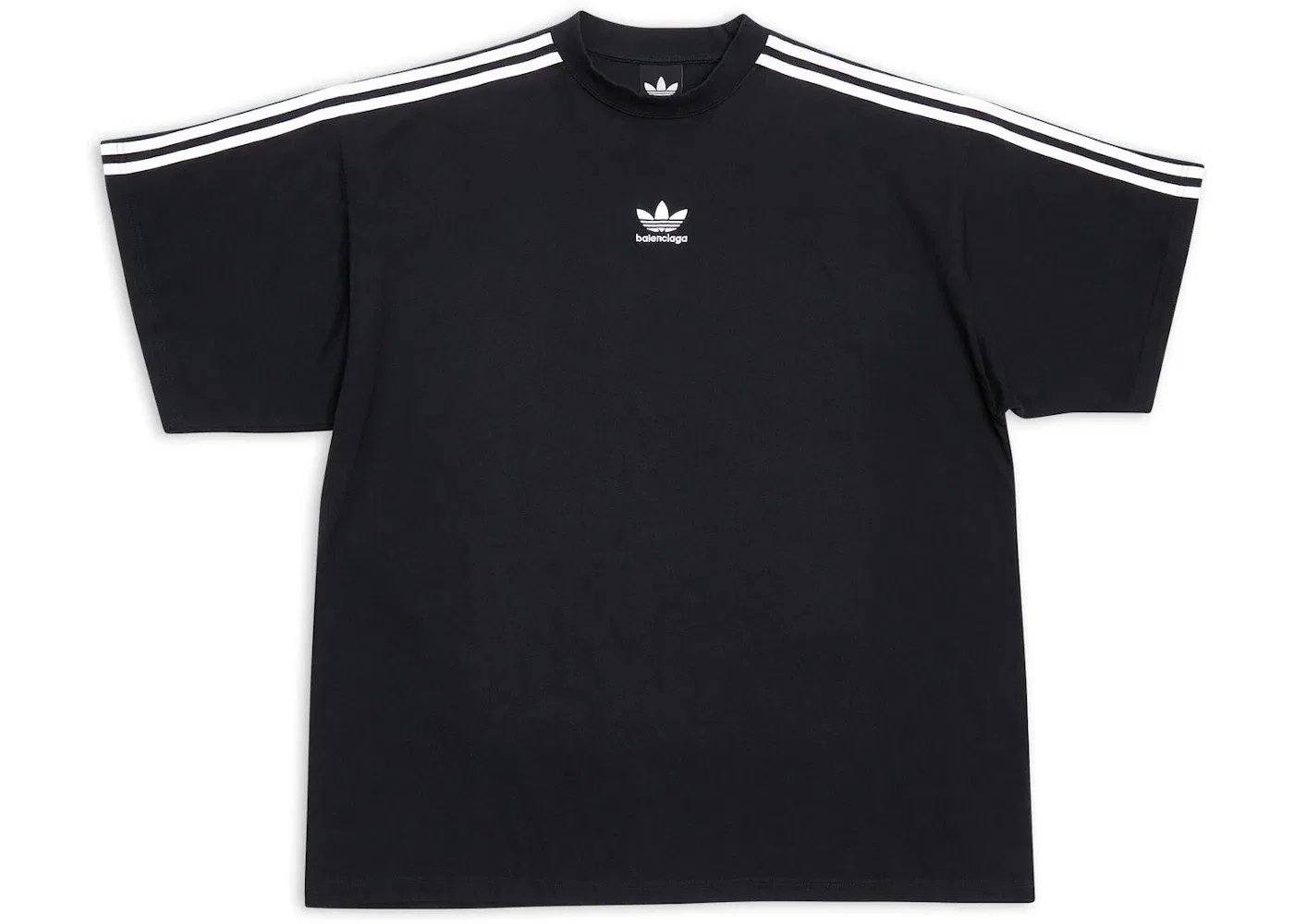Мужская футболка с принтом Oversized Balenciaga, Black