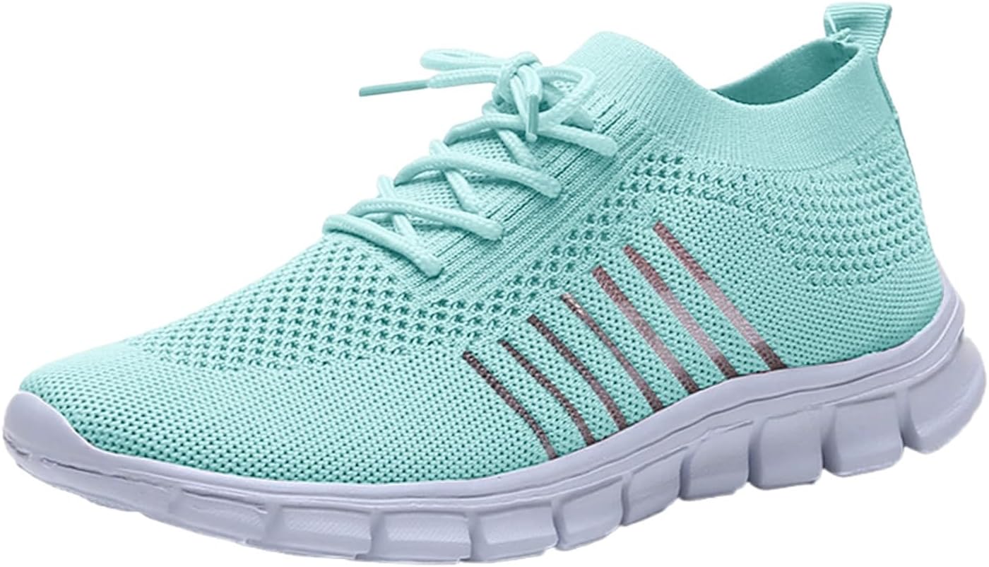 

Женские беговые кроссовки fly woven с сетчатым дышащим верхом Generic, небесно-голубой