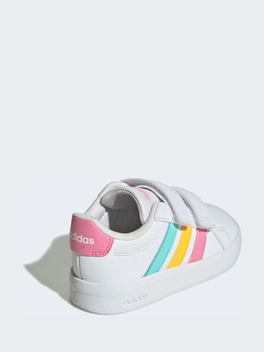 Кроссовки теннисные Grand Court 3.0 adidas, белый/мульти — фото 4