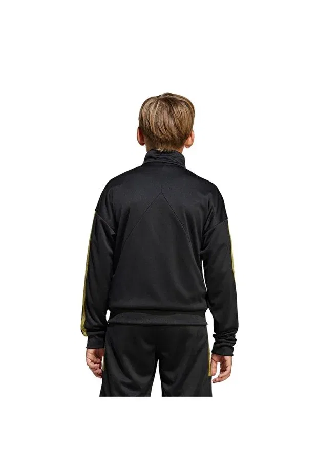 Детская куртка для девочек джинсовая j hot cof ttop ji6185 Adidas, Black — фото 2