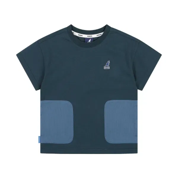 Футболка с карманом Coolmax RB0108, Kangol Kids, зеленый