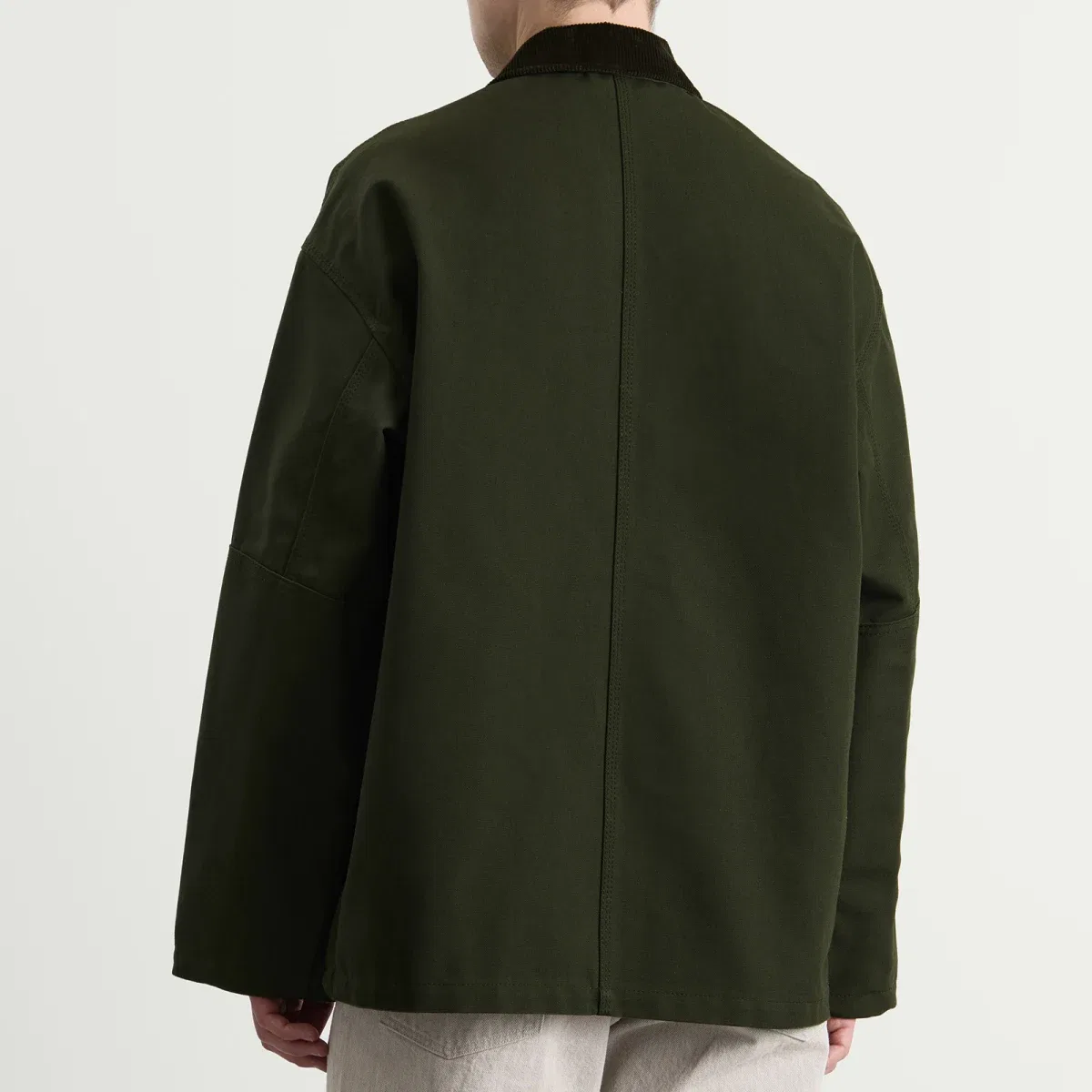 Пальто с воротником из вельвета Beaumont Coat Canada Goose, Moss Khaki — фото 3