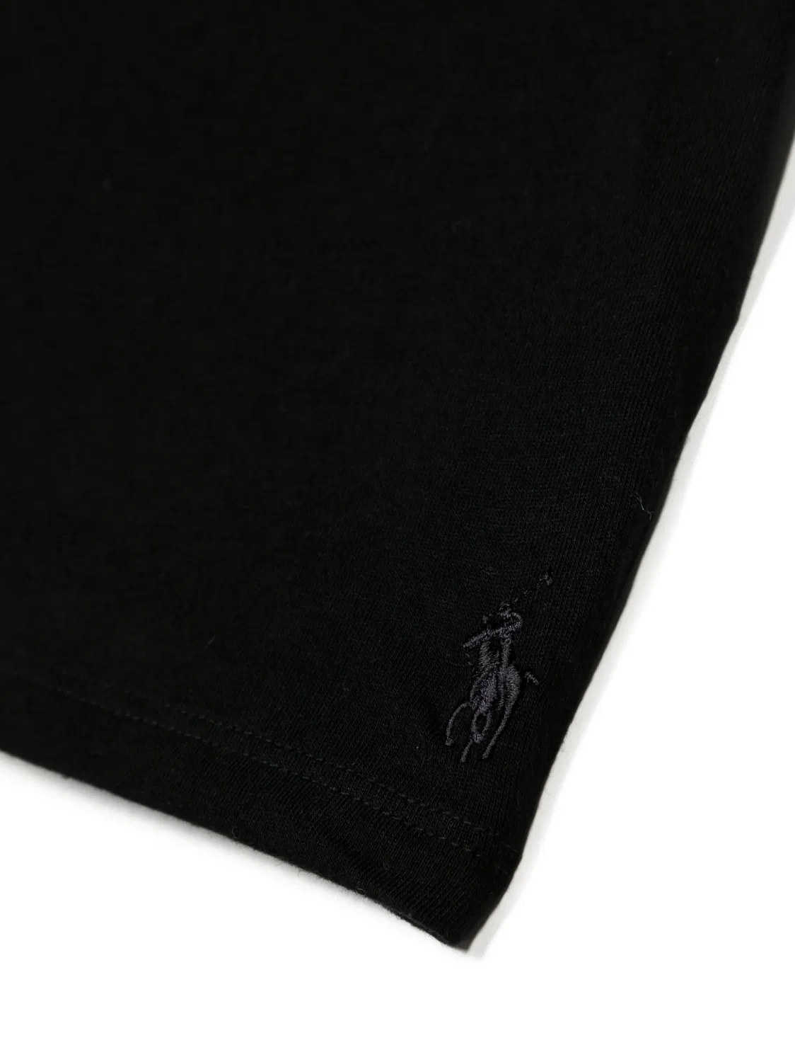 Футболка с вышитым логотипом (упаковка из двух штук) Polo Ralph Lauren, черный — фото 2