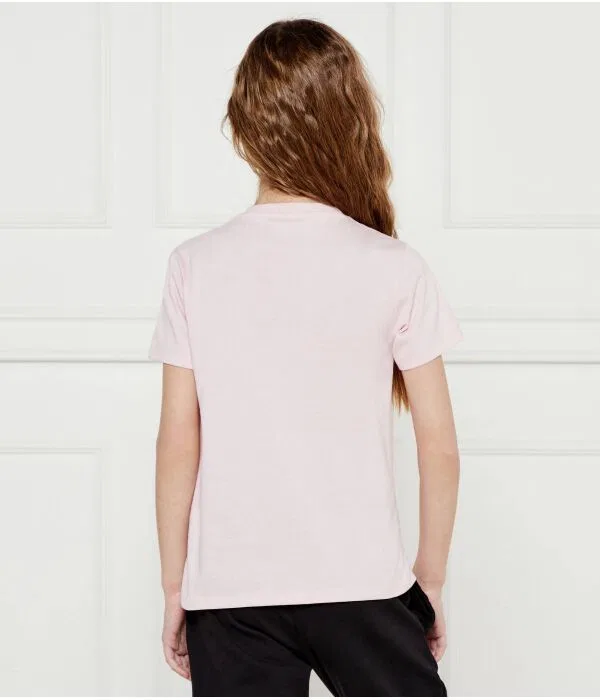 Детская футболка для девочек хлопковая Guess, Rosa — фото 3