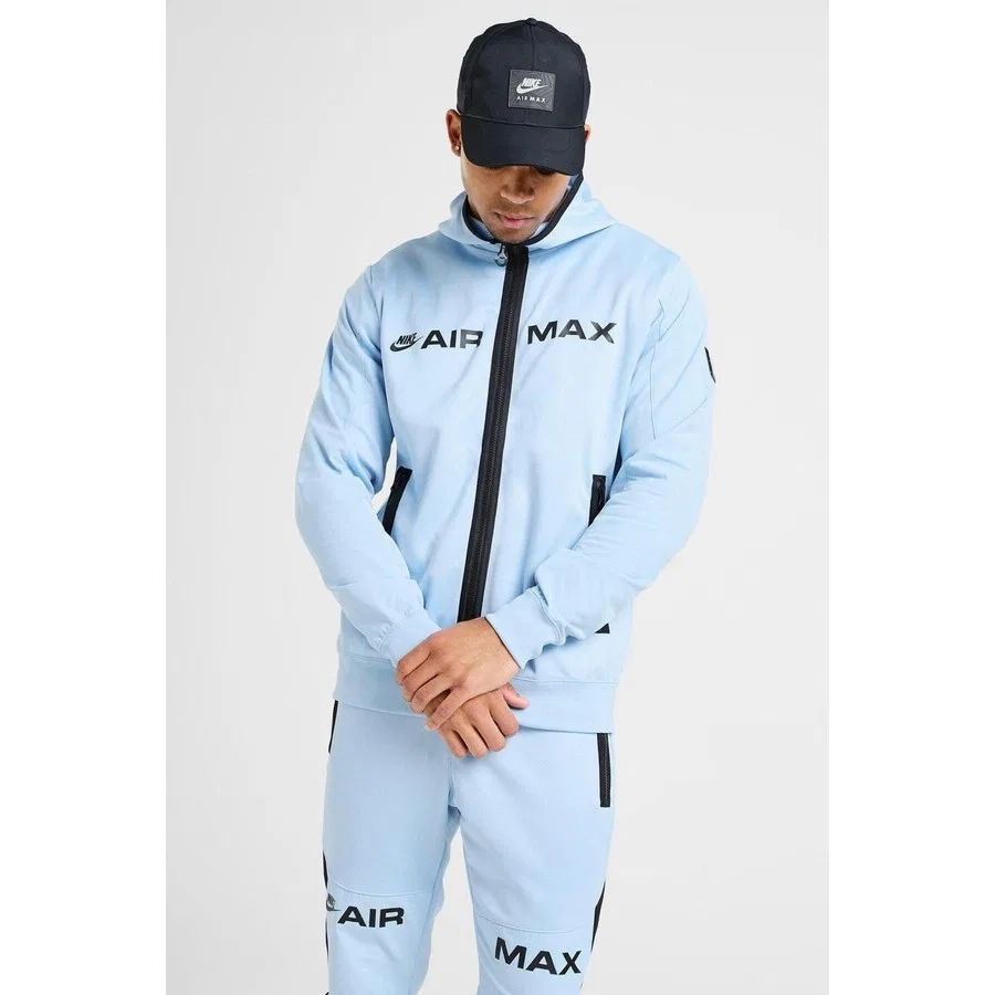 Спортивная куртка с капюшоном Nike NSW Club Air Max Hoodie, Синий — фото 4