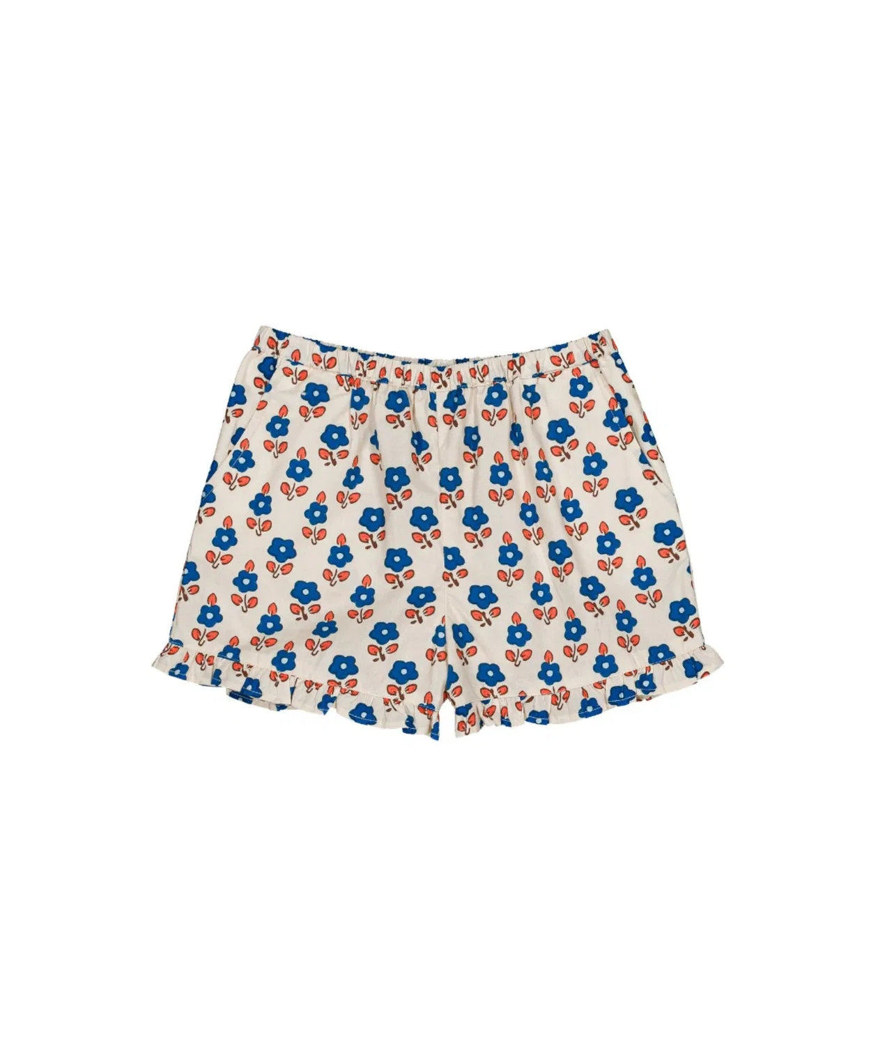 Детские шорты с цветочным принтом Dina Short Sablet Blue hello Simone, Blue