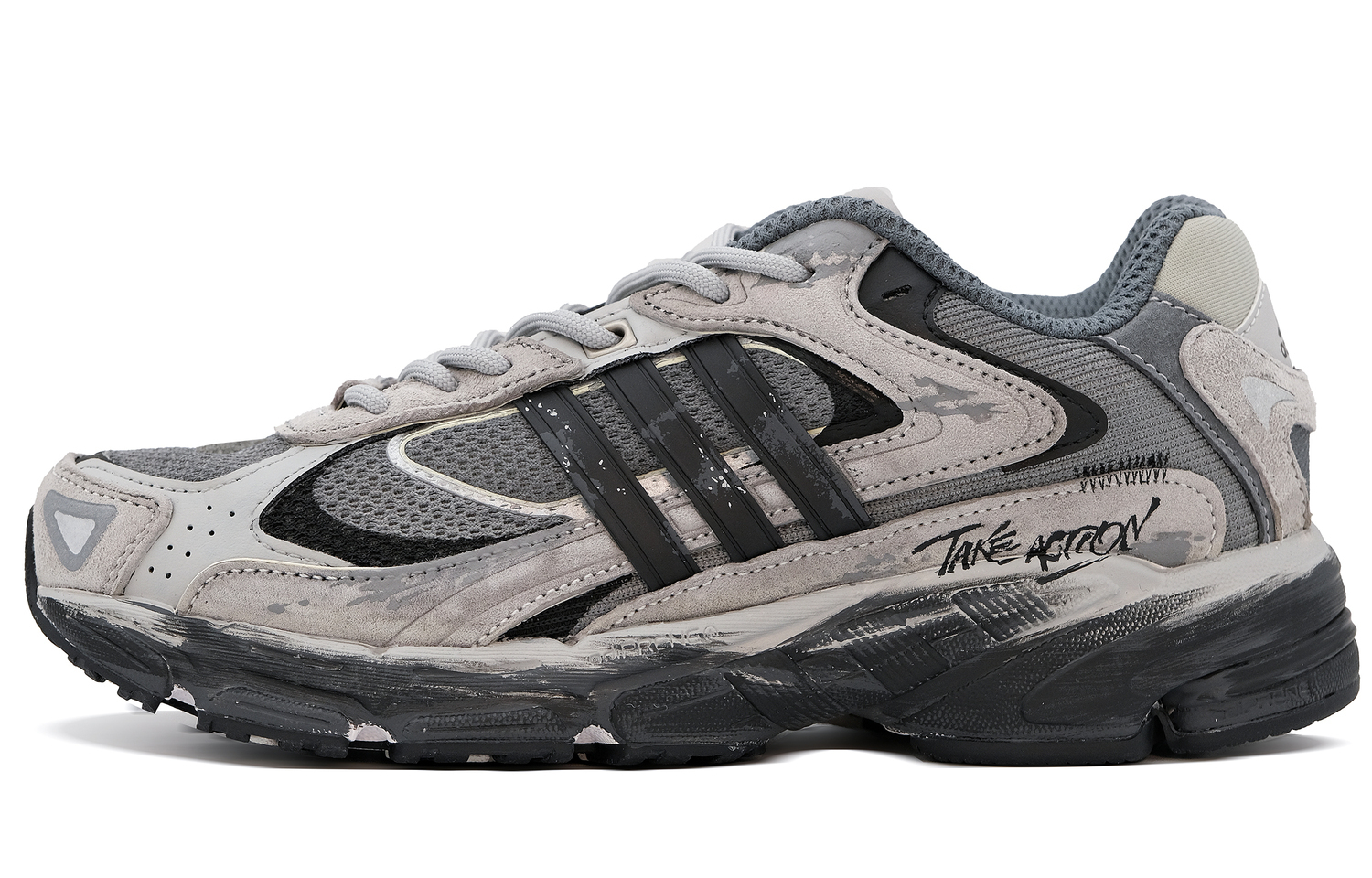 

Кроссовки Response Cl Low Top Unisex Gray Adidas Originals, темно-серый