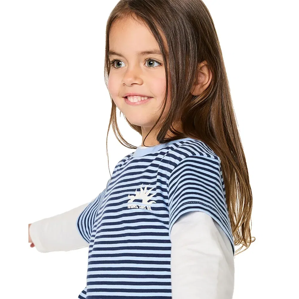 Детская футболка с длинным рукавом Road Trip Stripe Rip curl, Blue — фото 4