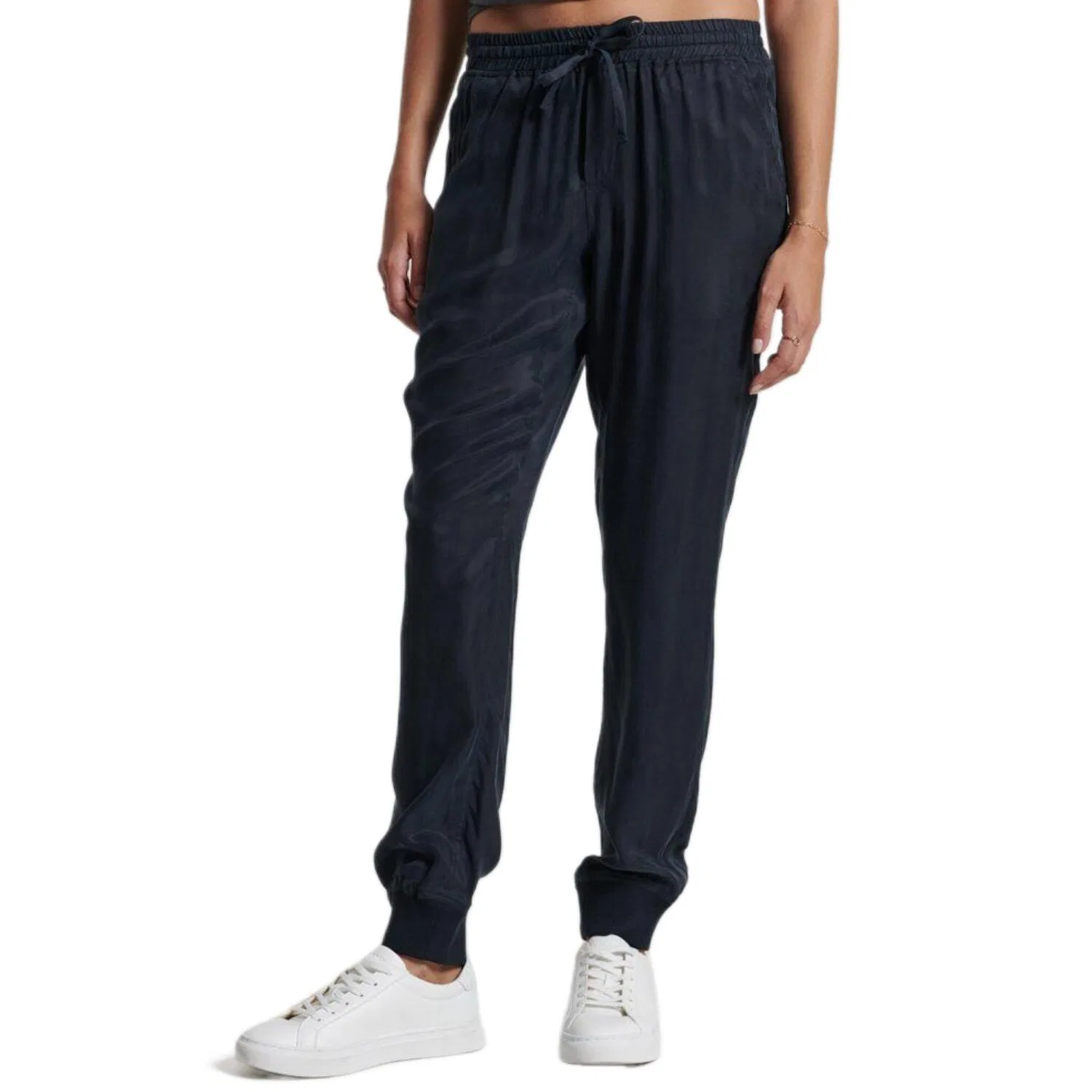 Женские джоггеры с принтом Supro Woven Jogger Superdry, Dunkelblau