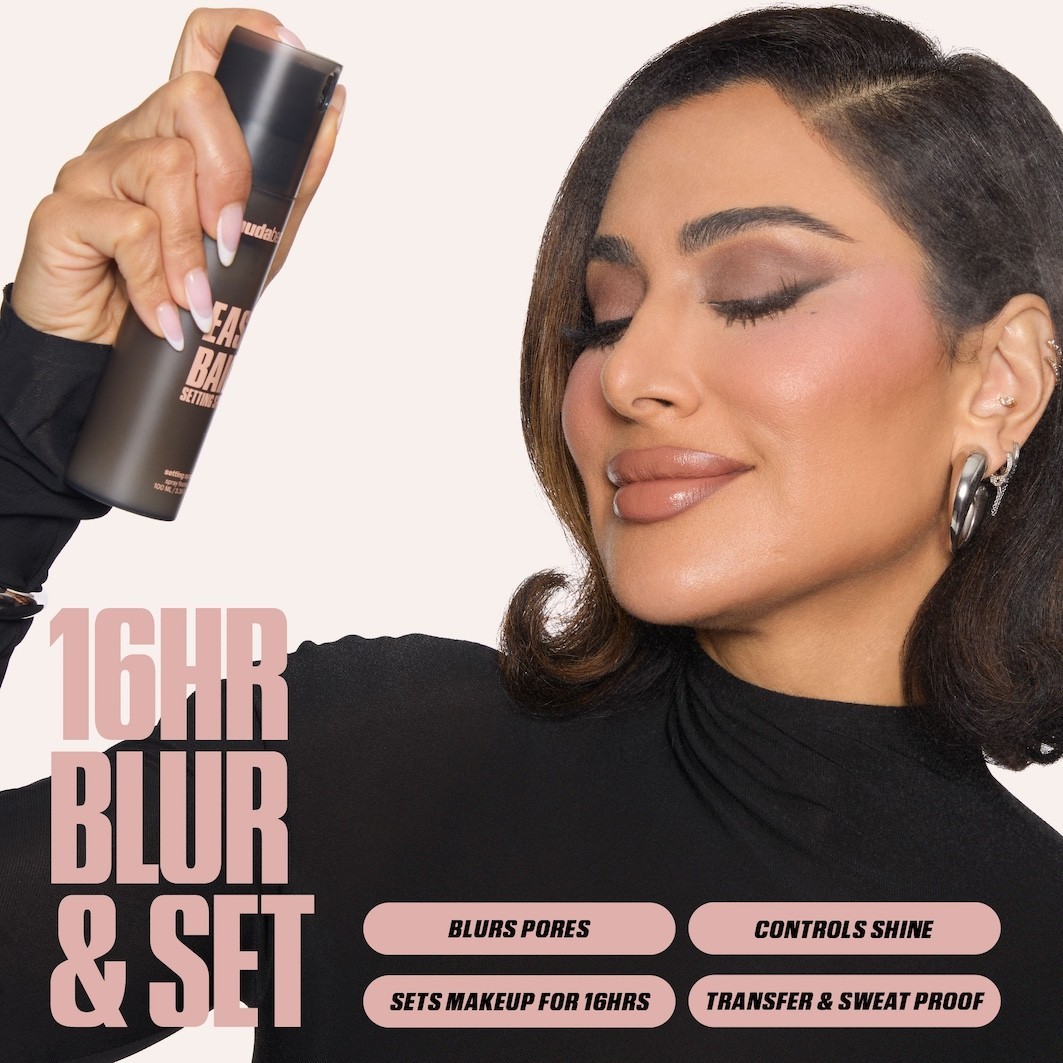 Спрей для лица easy bake setting spray Huda Beauty, объем 30 мл. — фото 3