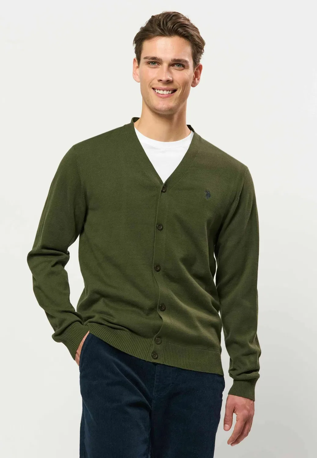 Умдолован - кардиган U.S. Polo Assn., Forest Night