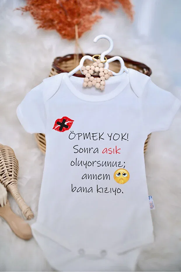 Детское боди без рукавов с принтом Sparkly Baby, White