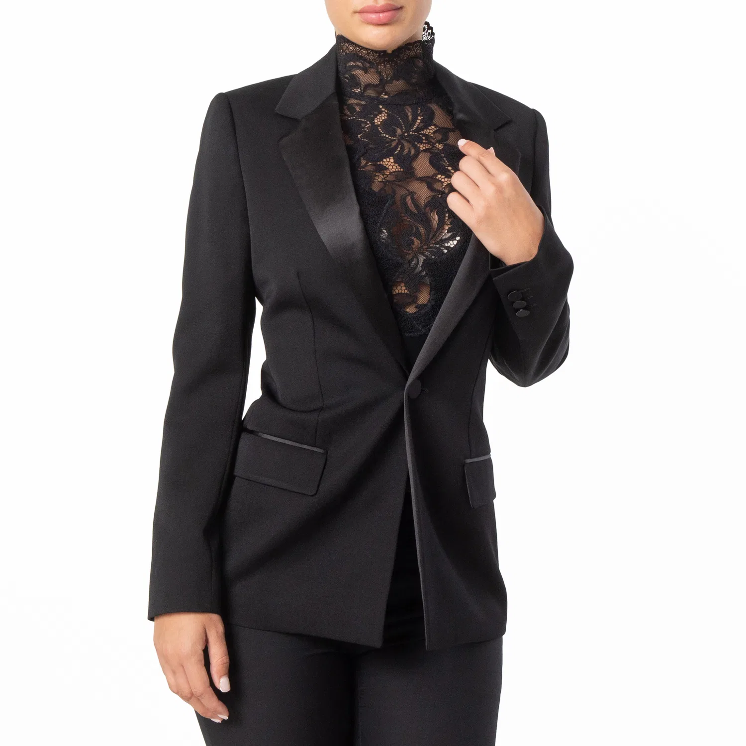 Жакет из шерсти grain de poudre Burberry, Black