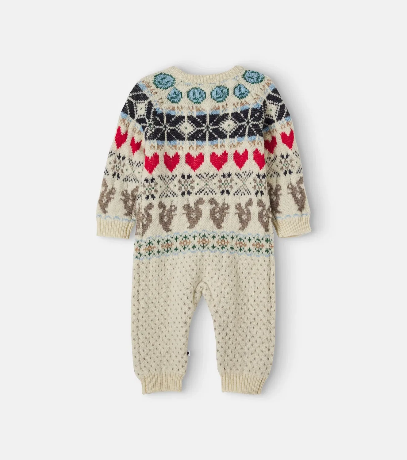 Боди из шерсти Polar Knit Molo, белый — фото 3