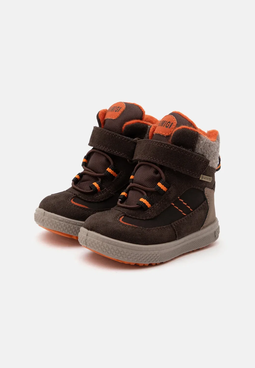 Детская обувь Goretex Barth унисекс Primigi, Coffee Brown — фото 2